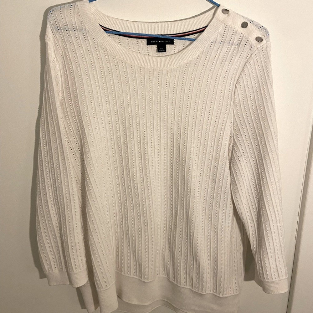Tommy Hilfiger White L